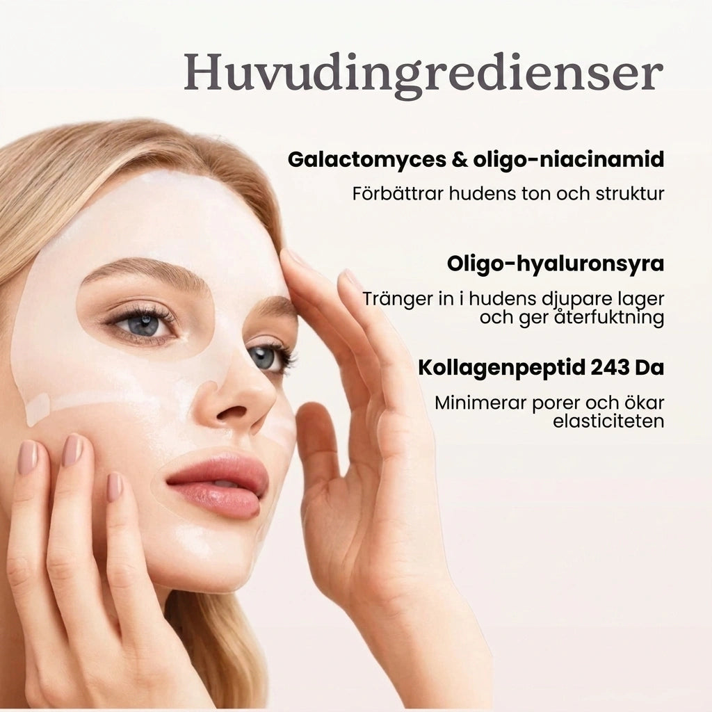4× bio-kollagen fuktgivande masker